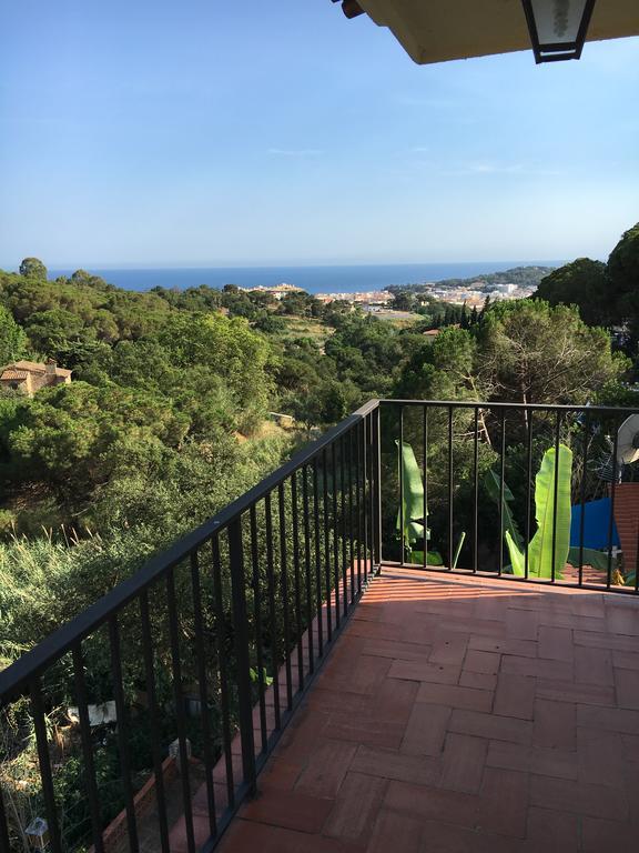 Casa Con Vistas Al Mar Y Piscina Privada Villa Lloret de Mar Buitenkant foto