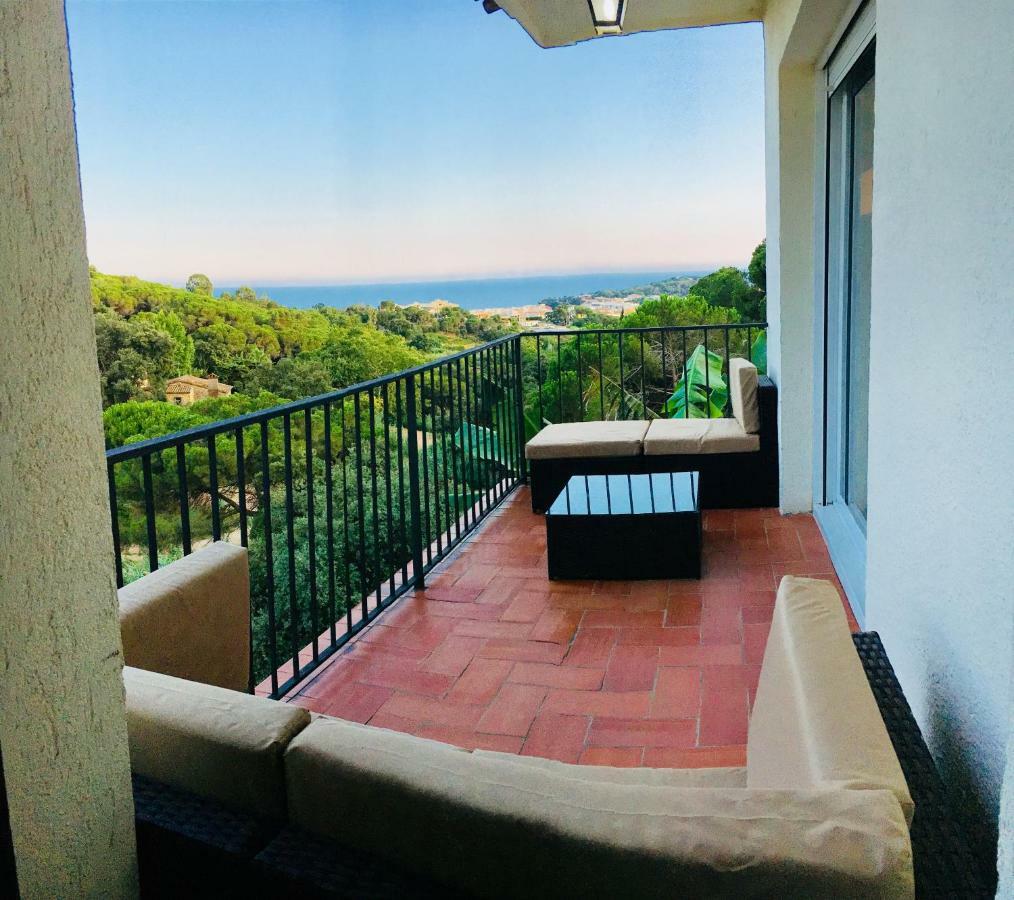 Casa Con Vistas Al Mar Y Piscina Privada Villa Lloret de Mar Buitenkant foto